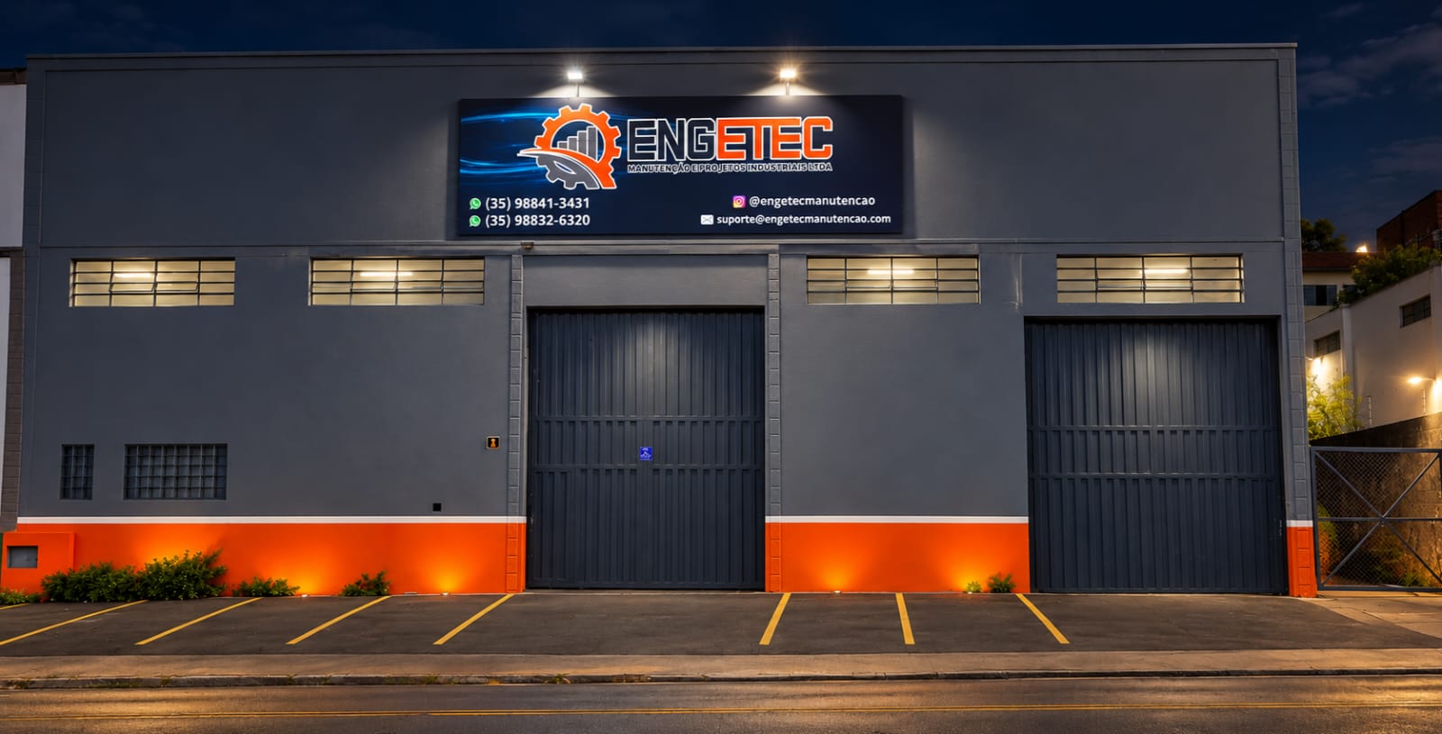 Fachada da Engetec